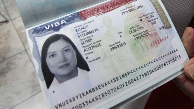 Срок американской визы для кыргызстанцев увеличивается с пяти до десяти лет