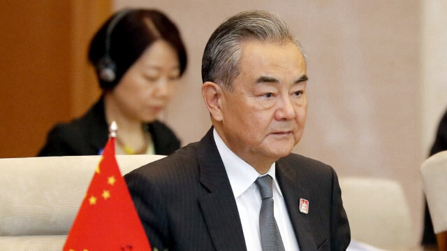 Le ministre chinois des Affaires étrangères Wang Yi, à Hanoï le 13 décembre 2023.