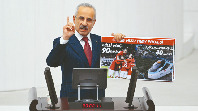 Bakan Uraloğlu TBMM’de, bakanlığın icraat ve projelerini anlattı.