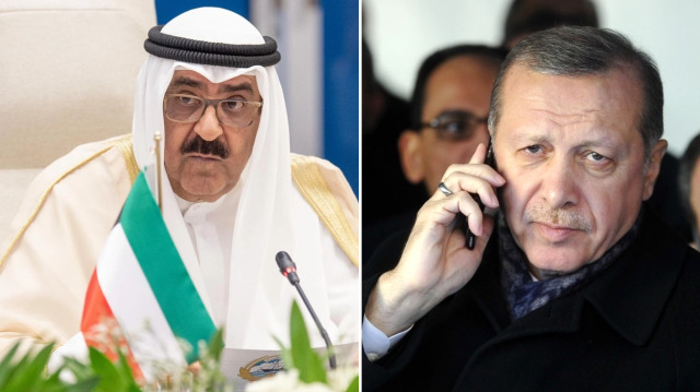 Kuveyt Emiri Şeyh Meşal - Cumhurbaşkanı Erdoğan