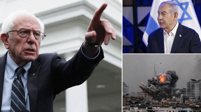 ABD'li Senatör Sanders'ten İsrail Başbakanı Binyamin Netanyahu'ya Gazze tepkisi