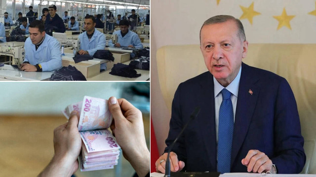 Cumhurbaşkanı Erdoğan 2024 asgari ücretini tek zamla belirleyeceklerini açıkladı.