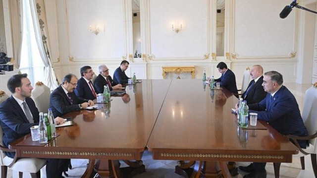 Turkish vice president meets Azerbaijani president in Baku