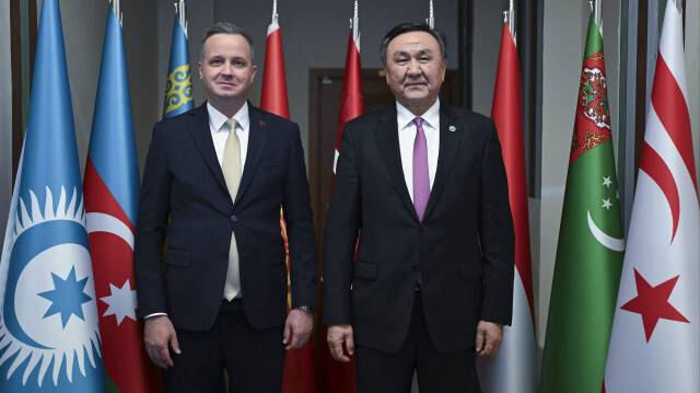 Türk Devletleri Teşkilatı Genel Sekreteri Büyükelçi Kubanychbek Omuraliyev ile TİKA Başkanı Serkan Kayalar açıklama yaptı.