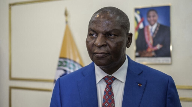 Le président centrafricain, Faustin Archange Touadera. 