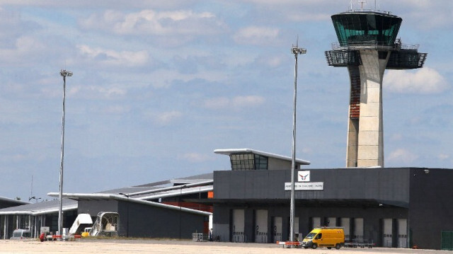 Une photo, prise le 1er août 2016, montre l'aéroport de Paris Vatry, en France.