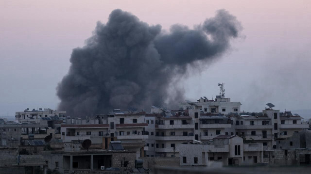 Rusya'dan İdlib'de hava saldırısı.