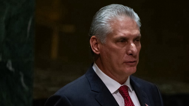 Le président du Cuba, Miguel Díaz-Canel Bermúdez.