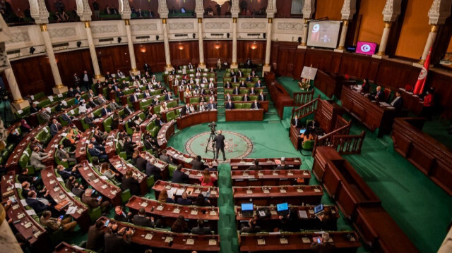 Le siège de l'Assemblée tunisienne (parlement) dans la capitale Tunis.