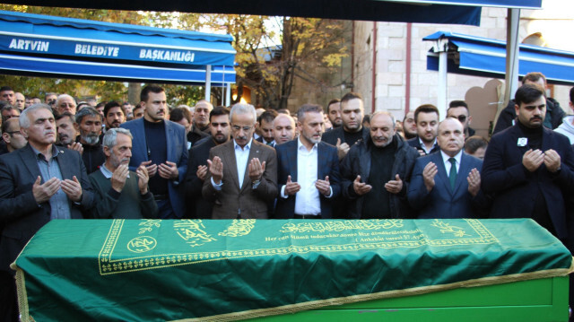 K Parti Artvin Gençlik Kolları Başkanı Doğukan İslamoğlu'nun cenazesi toprağa verildi.