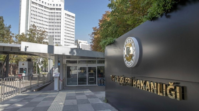 Photo du ministère des Affaires étrangères de Türkiye se situant à Ankara.