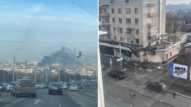 Ukrayna'dan Rusya'ya füze saldırısı.
