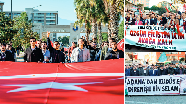 Mehmetçikler ve İsrail’in Gazze’deki insanlık dışı saldırılarına karşı Türkiye tek yürek oldu. 