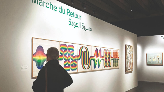 Doğu Kudüs’te kurulması istenen Filistin Ulusal Modern ve Çağdaş Müzesi’ne ait dünyanın dört bir yanındaki sanatçıların bağışlarından oluşan eserler de bulunuyor.