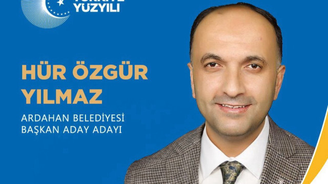Hür Özgür Yılmaz Ardahan Belediyesi için aday adaylığını açıkladı.