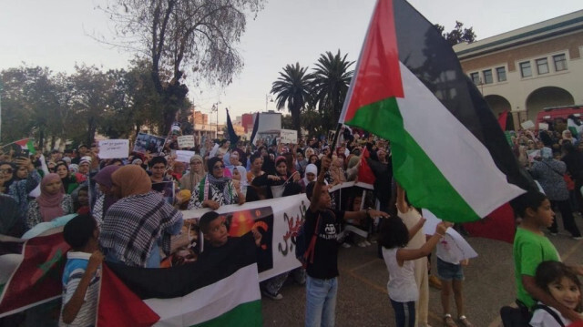 دعما لغزة.. تواصل المظاهرات بمدن مغربية
