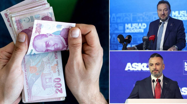 MÜSİAD Başkanı Mahmut Asmalı ile ASKON Başkanı Orhan Aydın asgari ücret zammına ilişkin beklentilerini açıkladı