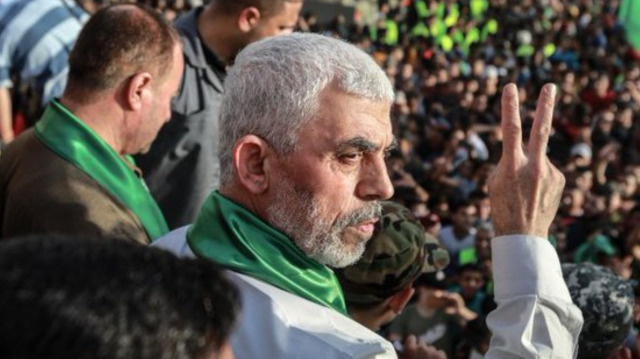 Le dirigeant du mouvement Palestinien "Hamas", Yahia Sinouar.