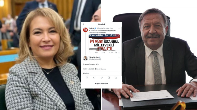 İYİ Parti İstanbul Milletvekili Ayşe Sibel Yanıkömeroğlu - İYİ Parti Ankara Milletvekili Yüksel Arslan