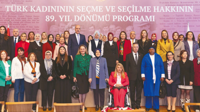 Türk Kadınının Seçme ve Seçilme Hakkının 89. yıl Dönümü Programı.
