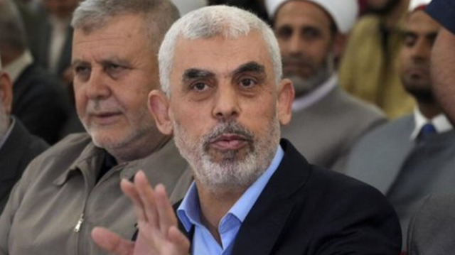 Le chef du mouvement de résistance islamique "Hamas" à Gaza, Yahia Sinouar.