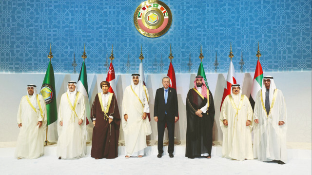 Katar’da düzenlenen 44. Körfez İşbirliği Konseyi Zirvesi.