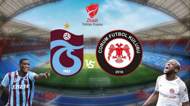 Ziraat Türkiye Kupası 4. turda Trabzonspor evinde Çorum FK’yı konuk ediyor.