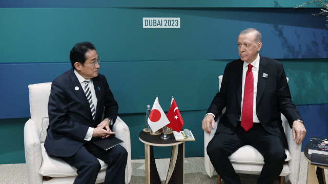 Cumhurbaşkanı Erdoğan, 1 Aralık'ta Japonya Başbakanı Kishida ile görüşmüştü.