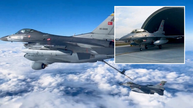 Dört F-16 savaş uçağı ile 71 personel Romanya'ya gitti.