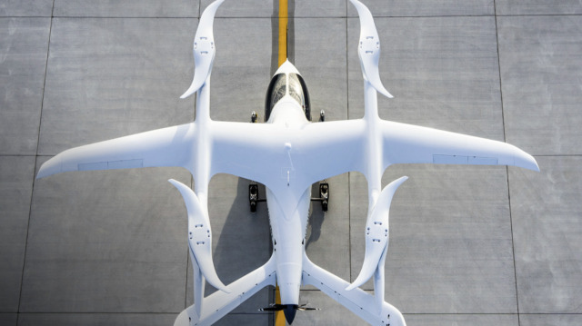 L'avion électrique Alia-250, développé par Beta, susceptible d'intégrer la flotte d'Air New Zealand dès 2026. 