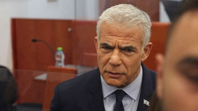 L'ancien Premier ministre israélien et chef de l'opposition, Yair Lapid.