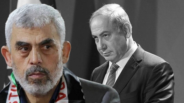 Netanyahu, Hamas'ın Gazze'deki lideri Yahya Sinvar.