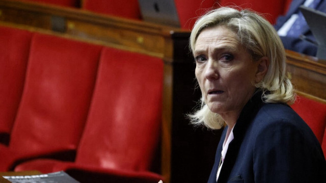 La dirigeante du parti d'extrême droite, Marine Le Pen.
