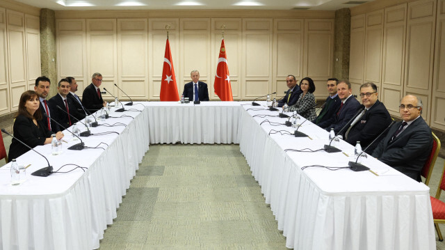 Cumhurbaşkanı Erdoğan TOTBİD üyelerini kabul etti.