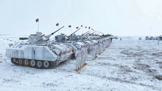 Cumhuriyet tarihinin en geniş katılımlı Kış Tatbikatı-2023’de dün ‘kardeş’ tanklar sahnedeydi.