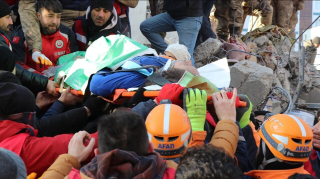 Mother, son pulled alive from rubble as rescuers race against time in ...