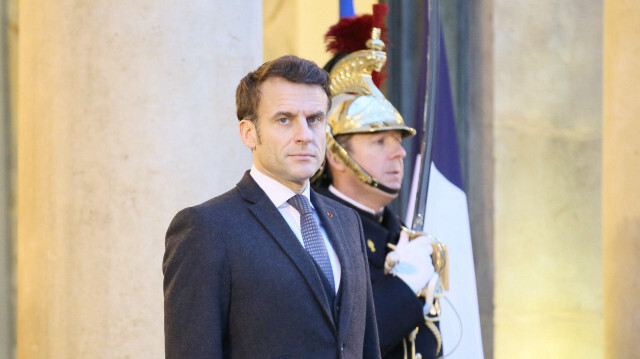 Le président français, Emmanuel Macron. Crédit photo: AGENCE ANADOLU