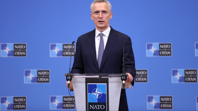 Le secrétaire général de l'OTAN, Jens Stoltenberg. Crédit photo: AA