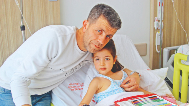 Hazal Güner'in tedavisi Mersin'de devam ediyor.