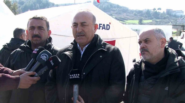 Le ministre des Affaires étrangères turc, Mevlüt Çavuşoğlu. Crédit photo: IHA