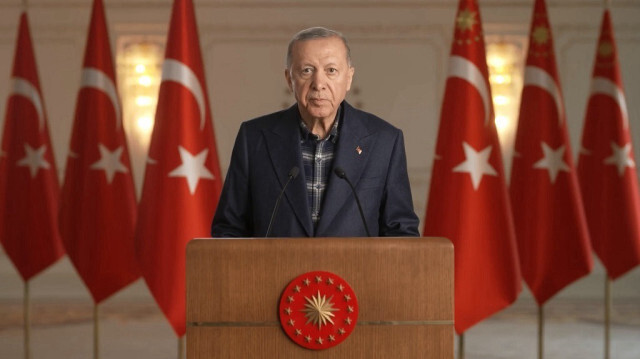 le président de la République de Türkiye, Recep Tayyip Erdogan. Crédit photo: DHA