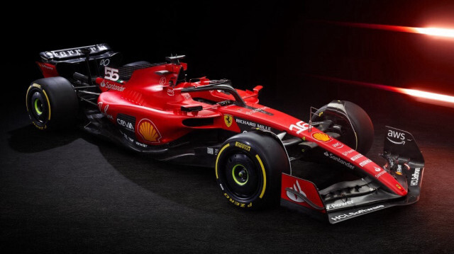Le nouveau monocoque de Ferrari @Handout / FERRARI PRESS OFFICE / AFP