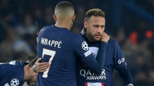 Mbappé et Neymar n'ont pas réussi à s'imposer face au Bayern Munich @FRANCK FIFE / AFP