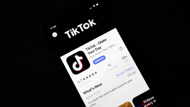 La page de téléchargement de l'application Tik Tok.
Drew Angerer / GETTY IMAGES AMÉRIQUE DU NORD / Getty Images via AFP