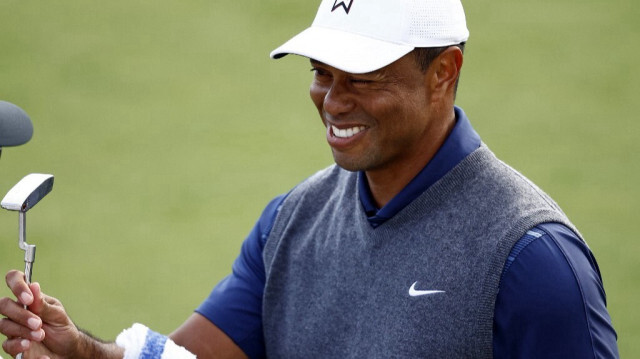 Tiger Woods le 14.02.2023 @RONALD MARTINEZ / GETTY IMAGES NORTH AMERICA / Getty Images via AFP
