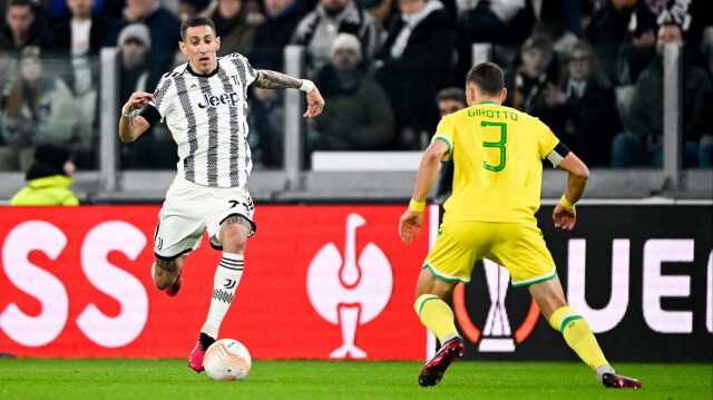 Juventus-Nantes maçından bir kare