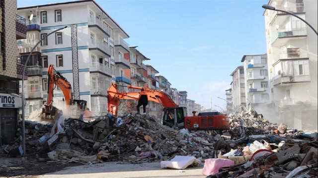 Kahramanmaraş merkezli depremlerden etkilenen Malatya.