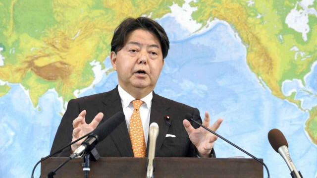 Japonya Dışişleri Bakanı Hayaşi Yoşimasa