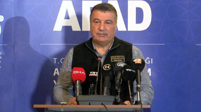 AFET ve Acil Durum Yönetimi Başkanlığı (AFAD) Deprem ve Risk Azaltma Genel Müdürü Orhan Tatar.