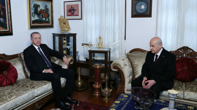 Cumhurbaşkanı Erdoğan ve MHP Genel Başkanı Bahçeli